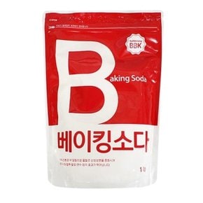 버블킹 베이킹소다 1kg 과일 설거지 세탁 찌든떄 (W530B96)