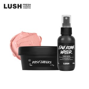 LUSH [공식]진정 지킴이 세트(로지 칙스+오 로마 워터) - 프레쉬 마스크 + 토너