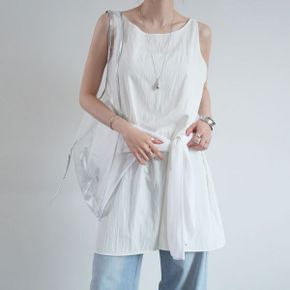 뮤이 바스락 나시 레이어드 원피스_P433914238