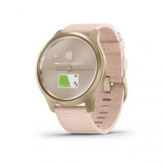 GARMIN vivomove Style Blush Pink NylonLight Gold 010-02240-72