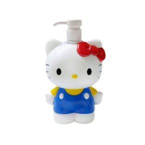 샴푸디스펜서 헬로키티 입체 욕실 핸드워시 디스펜서 용기 500ml