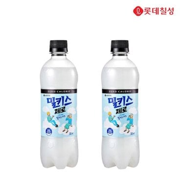 롯데칠성 밀키스 제로 500ml 24병