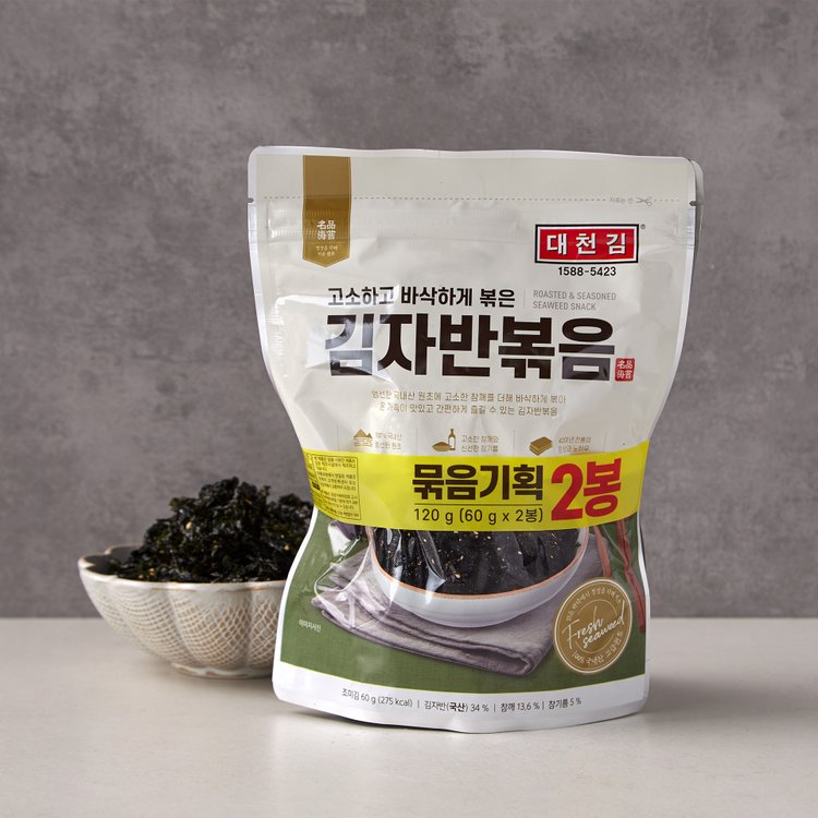 기획상품] 대천김자반볶음 60G*2봉, 믿고 사는 즐거움 Ssg.Com