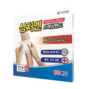 대일제약 상처엔 드레싱밴드 특대형 10매입 반창고