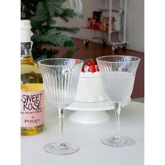 소소모소 레트로 와인잔 2P 선물세트