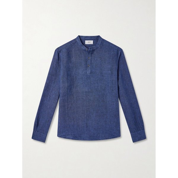 미스터 피 헤링본 리넨 셔츠 46376663163027155