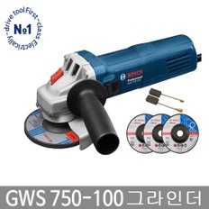 GWS750-100 4인치 그라인더 앵글그라인더 750W