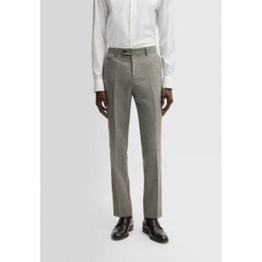 5169450 BOSS GENIUS-DTL - Trousers open white eleven 114331634