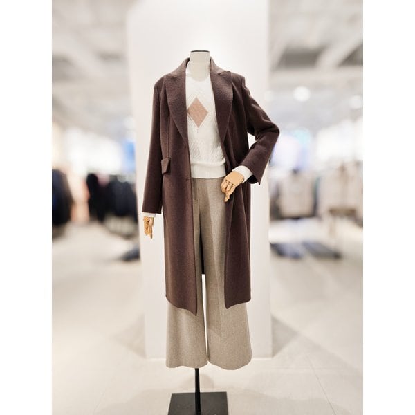 [파주점] [더아이잗컬렉션]라쿤 울 클래식 롱 코트 CPBA0CT521