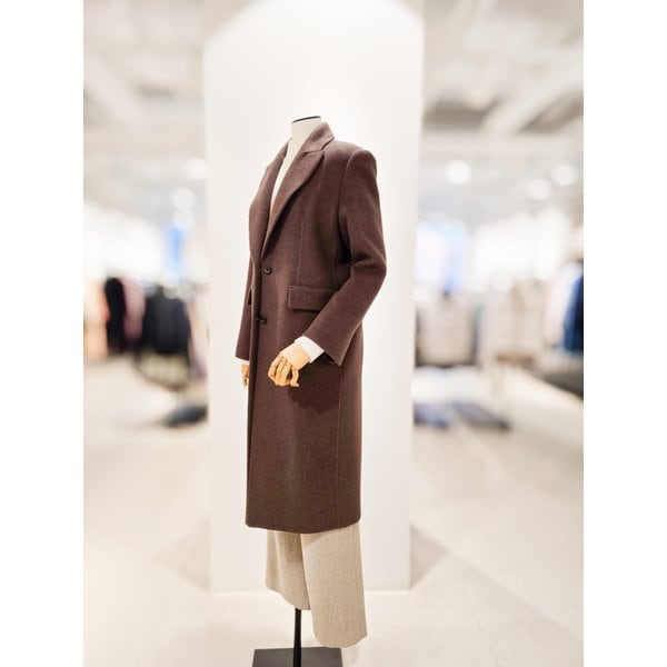 [파주점] [더아이잗컬렉션]라쿤 울 클래식 롱 코트 CPBA0CT521