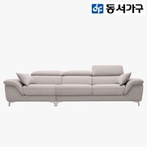 [최대 20% 추가할인] [동서가구] 캐니스 아쿠아 발수 4인용 패브릭 소파 DF919851