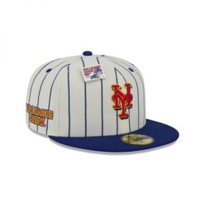 [해외] 1050059 뉴에라 모자 MLB Big League Chew X [뉴욕 메츠] Pinstripe 59FIFTY Hat