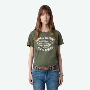 [여주점] 반팔 티셔츠 Walk Blason Wings T-shirt ZE4FFCTTE021Z54