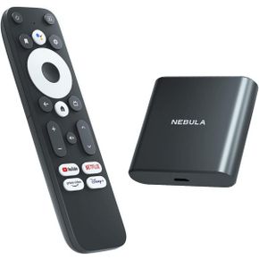 영국 네뷸라 프로젝터 NEBULA 4K Streaming Dongle with HDR Android TV Box 7000 Apps Compatib