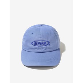 BFMA LOGO 워싱 볼캡 페일 블루