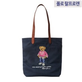 [미국정품배송]폴로 랄프로렌 캔버스 베어토트백