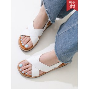 4cm 국내생산 넓은볼 엑스 우레탄창 슬링백 샌들 빅사이즈  112521_P364883241