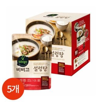 CJ 비비고 설렁탕 500g x 5개[34125411]