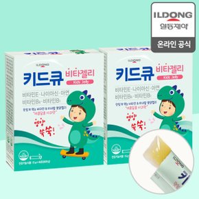 키드큐 비타젤리 40포 2개 / 어린이 키즈 비타민B 스틱 젤리