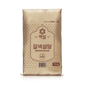 [C] [CJ] 백설 갈색설탕15Kg