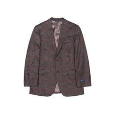 브룩스브라더스 레귤러핏 울 실크 2버튼 재킷 (브라운) (BBJSMF10064DF)