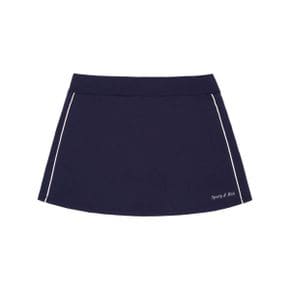 Classic Logo Court Skirt - NavyWhite SKAW231NA 클래식 로고 테니스 스커트 치마