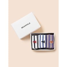 *시즌오프30%*[BEANPOLE KIDS] 베이직 여름 양말 3족 SET  네이비 (BI43KTU02R)