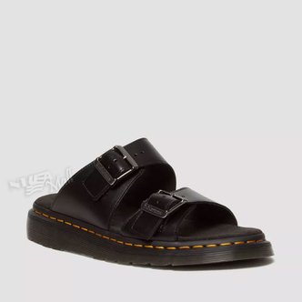 닥터마틴 NA 조셉 샌들 31570001 DR. MARTENS JOSEF ANALINE LEATHER BUCKLE SLIDE SANDALS