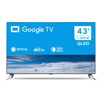 더함 신제품 더함 43인치(108cm) FHD NA431QLED 퀀텀닷 구글 안드로이드 스마트 TV