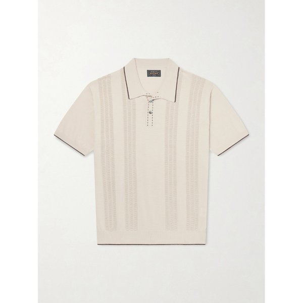 빔스 자카드 니트 폴로 셔츠 46376663162982604