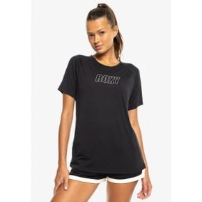 5002832 Roxy EVERYDAY FLOW - FUNKTIONS Print T-shirt black