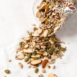 아몬드 가득담은 듬뿍아몬드 씨드믹스 1kg (호박씨+해바라기씨+아몬드 슬라이스)