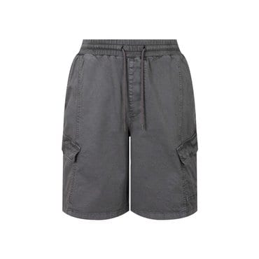 버커루 코튼 가먼트다잉 사선포켓 5부 팬츠(B252PT293P)
