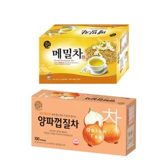  송원 양파껍질차 100T +메밀차 80T (180T)