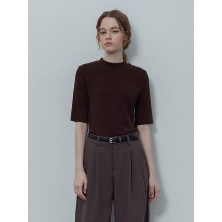 르스튜디오 HALF ROUND SOFT T-SHIRT