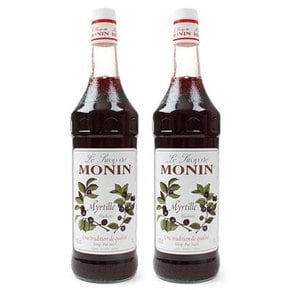 모닌 블루베리시럽 1000ml 2개세트