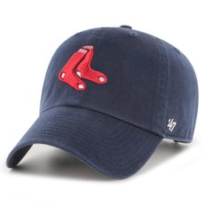 47브랜드 Relaxed Fit Cap - MLB CLEAN UP Boston Red Sox navy