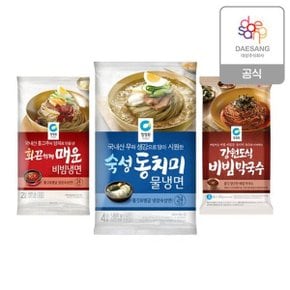 동치미물냉면(4인분) + 비빔냉면(2인분) 2종 2개 골라담기 (...