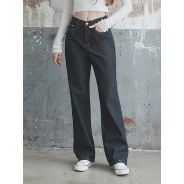 WAAR [-6cm 숏버전 추가] W50 WIDE DENIM PANTS_NONFADE