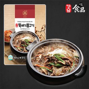 강남식품 즉석국탕 반찬 특제양념 뚝불 버섯 뚝배기불고기 400g