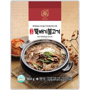 강남식품 즉석국탕 반찬 특제양념 뚝불 버섯 뚝배기불고기 400g