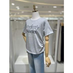 레터링 라운드넥 티셔츠 503970