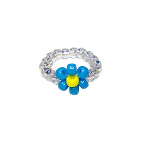 Blue Bell Bold Beads Ring 비즈반지