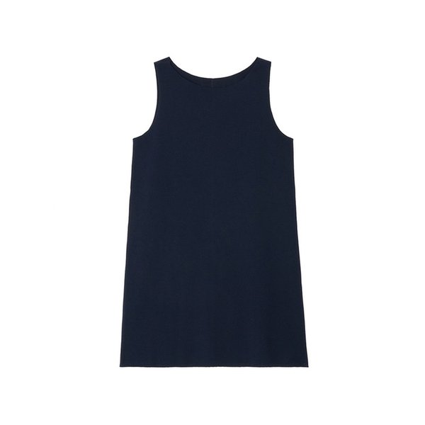 Sleeveless Mini Dress _ NAVY