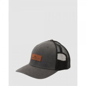 4376510 Quiksilver Down The Hatch Trucker Hat - TARMAC