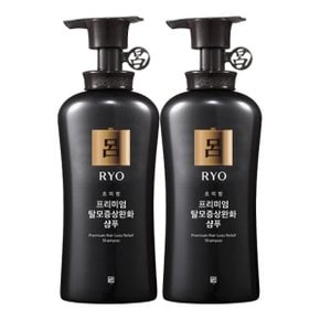 초의방 프리미엄 탈모증상케어 샴푸 490ml x2