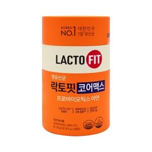  종근당건강 락토핏 유산균 코어맥스 2g X 60포 1통