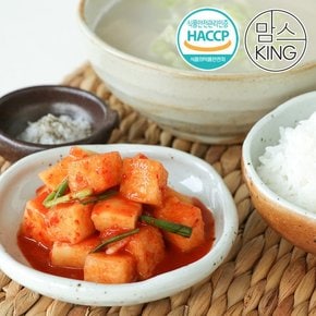 HACCP 국내산 농산물 100% 두리반 깍두기 3kg