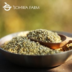 소화농장 2024년 조트리오 1kg (찰기장40%.차좁쌀30%.청차조30%)