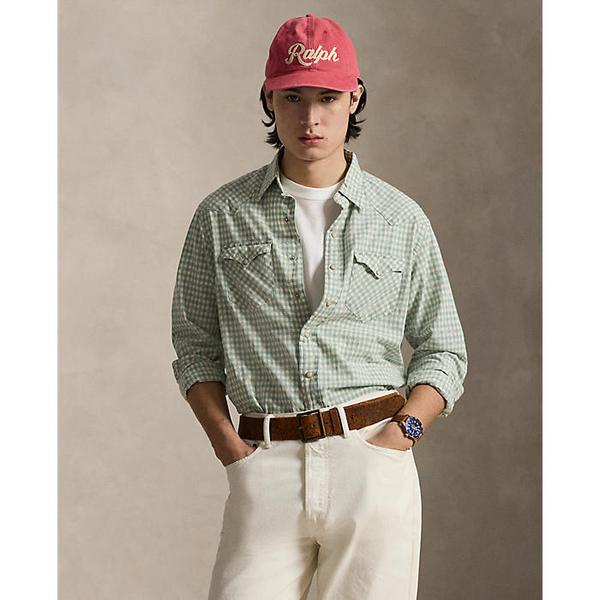 남성 클래식핏 마드라스 웨스턴 셔츠(MNPOWOV16824974300)